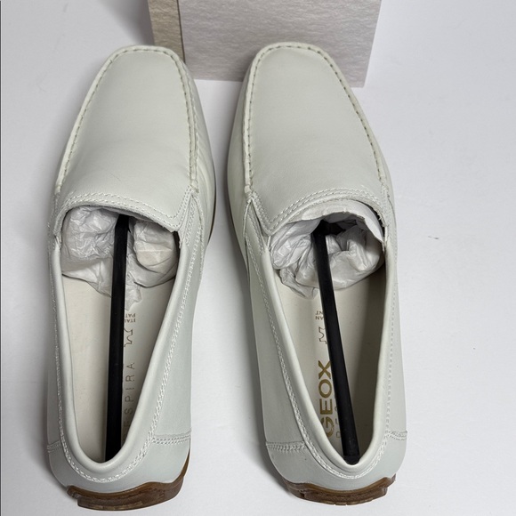 Geox Respira Italian Leather Men’s 10 Driving Shoes Moccasin Quiet Luxury Preppy main image 6